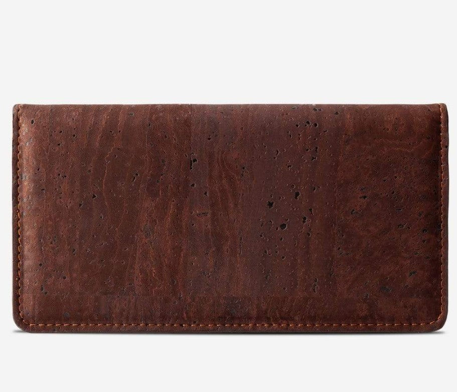(Brown & Natural) Slim Cork Card Holder Wallet